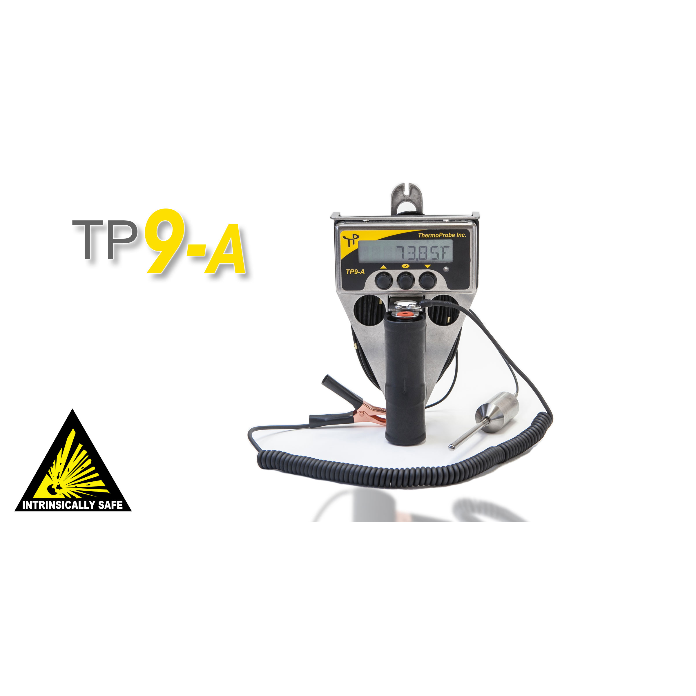 ThermoProbe TP9-A Intrinsically Safe Portable Electronic Thermometer 